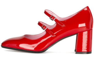 Carel Paris Double-strap Mid-heel Pumps