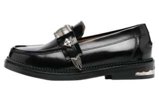 Toga Pulla Buckle-detail Leather Loafers