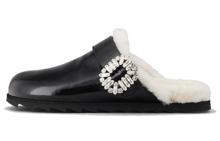 Roger Vivier Buckle Embellished Slip-On Mules Women's