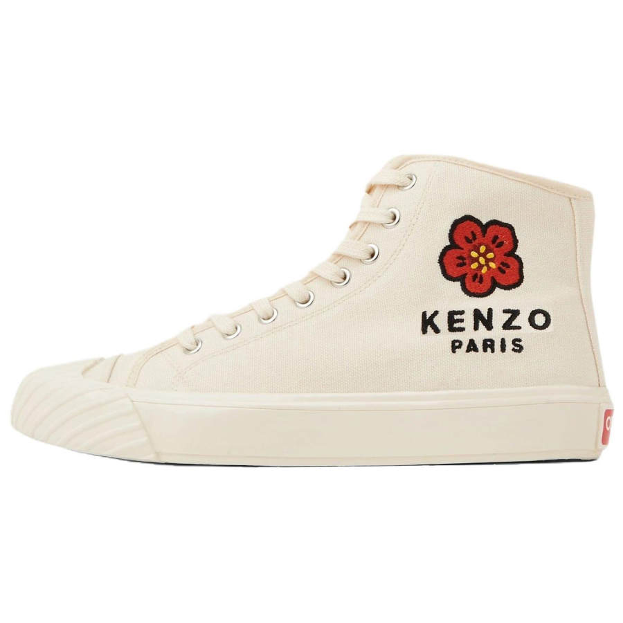KENZO Embroidered-logo Hi-top Sneakers