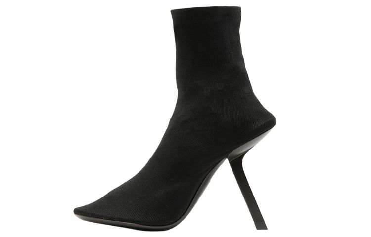 Balenciaga 110mm Stretch Heeled Boots 'Black' Women's