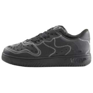 MSCHF Super Normal Nanzuka Leather Low top Skateboard Shoes Unisex Black