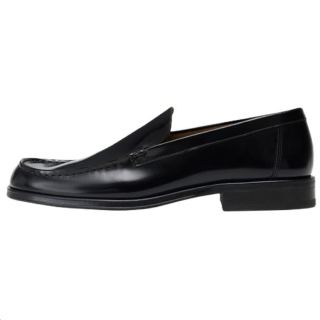 Lemaire Cow Leather Casual Leather Shoes Men's Black