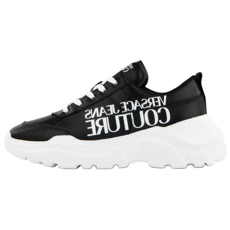VERSACE JEANS COUTURE Low top Casual Shoes Men's Black