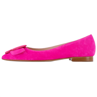 Sophia Webster Blair Leather Casual Shoes Women's Fuchsia