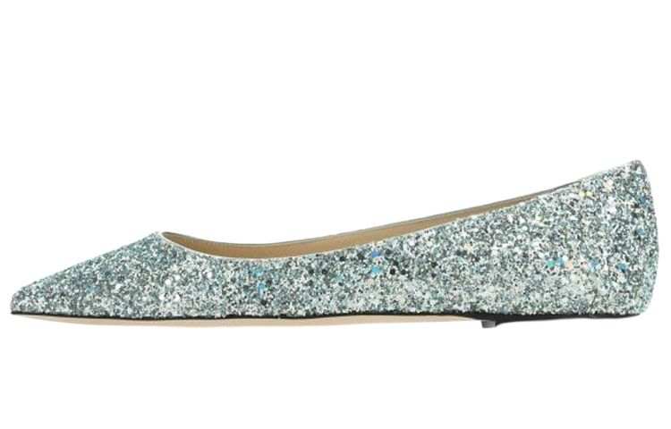 Jimmy Choo Romy Flat Shoes Women's Mint Green