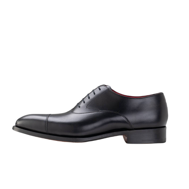 BARKER Falsgrave Top Grain Cow Leather Men's Casual Shoes Men's Black