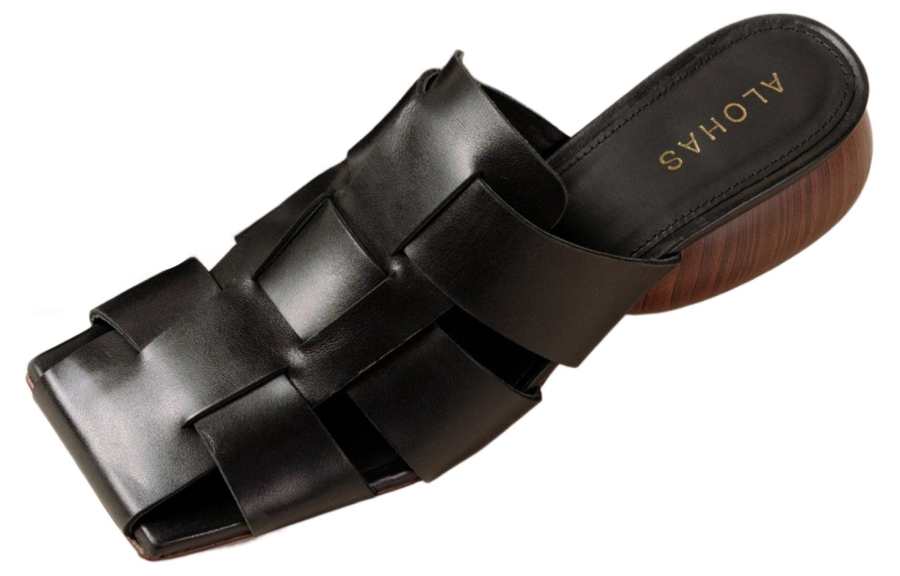 ALOHAS Closed Toe Slippers Women's Black