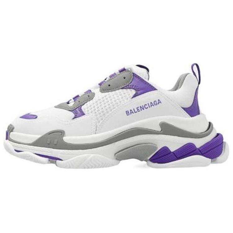 Balenciaga Triple S 'White Purple' Women's