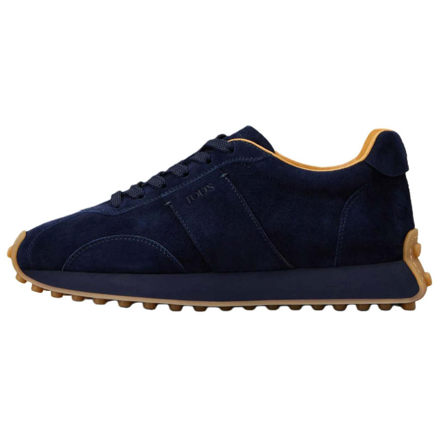 TOD'S T Vintage Low top Casual Shoes Women's Dark Blue