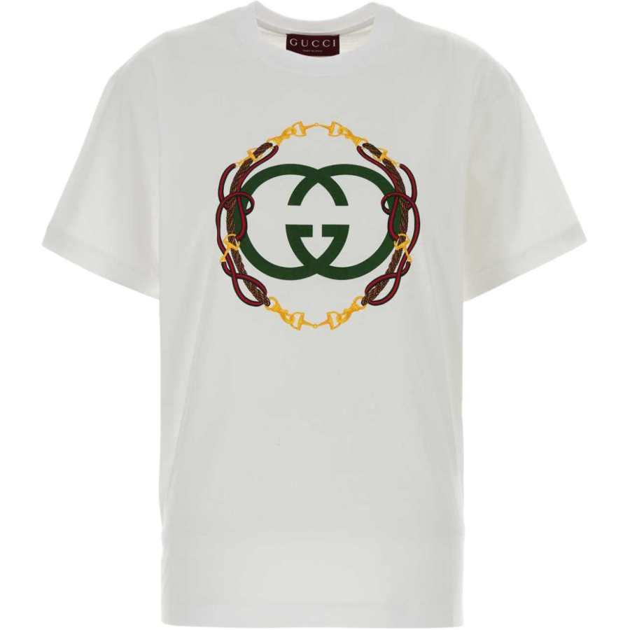 Gucci Logo Printed Jersey T-Shirt