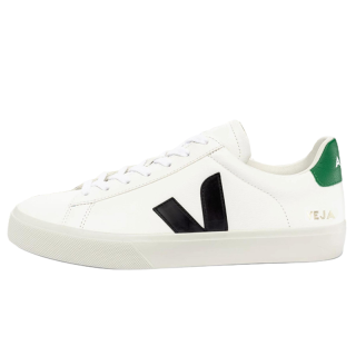 VEJA Leather Low top Stylish Skateboarding Shoes Unisex White Black Green
