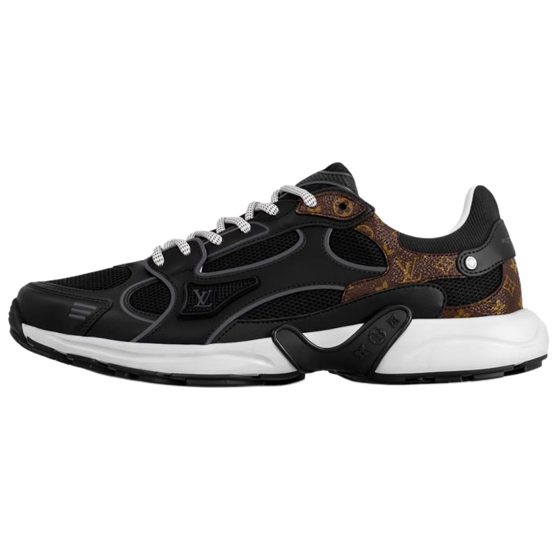 LOUIS VUITTON Olympia Low top Casual Shoes Women's Black
