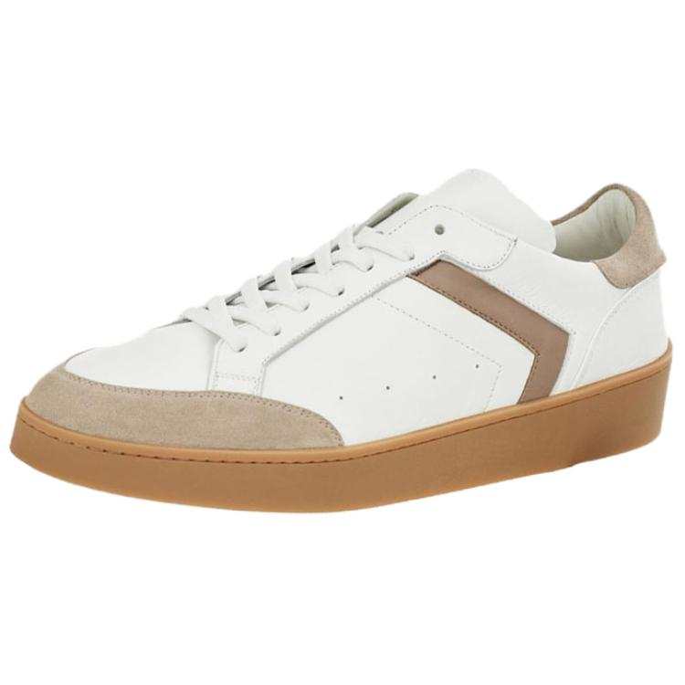 Canali Low top Skateboard Shoes Men's White