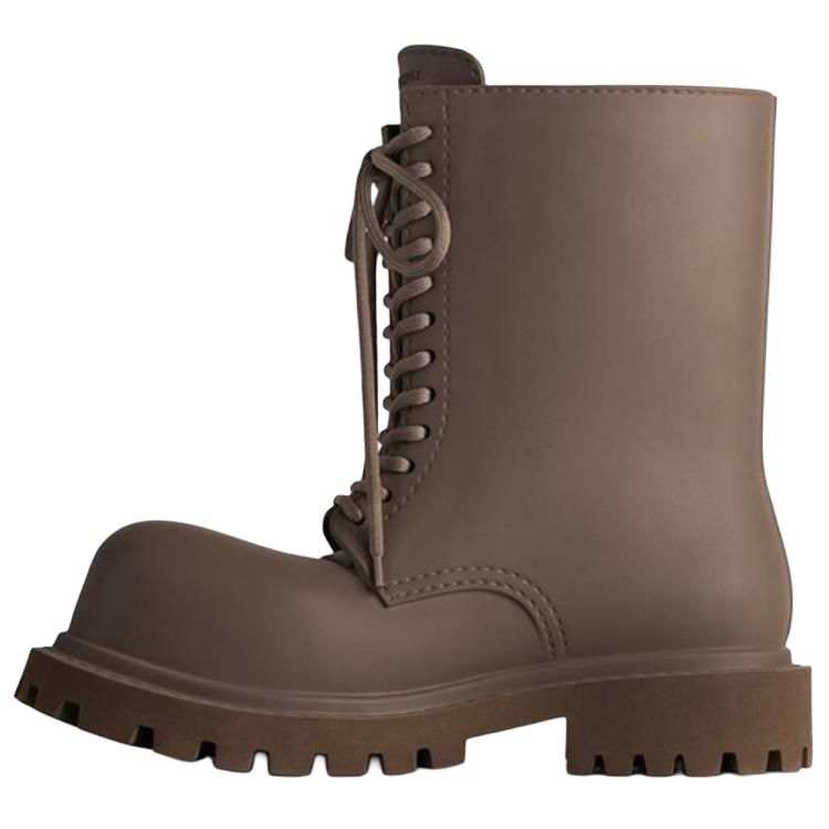 Balenciaga Steroid Ankle Boots Men's Brown
