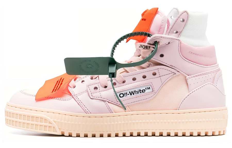 OFF-WHITE OFF WHITE Off Court Stylish Skateboarding Shoes Women's Pink