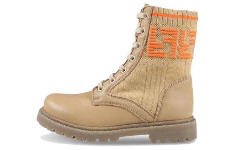 FENDI Kids' Leather Boots Kids