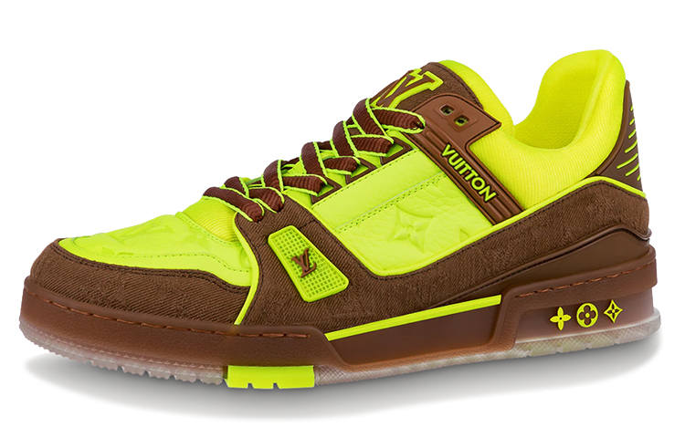 LOUIS VUITTON LOUIS VUITTON Trainer Yellow Brown