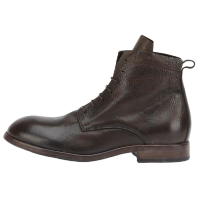 MOMA Frank Leather Ankle Boots Men's Brown