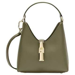 Furla Leather Shoulder Bag Mini Women's Green