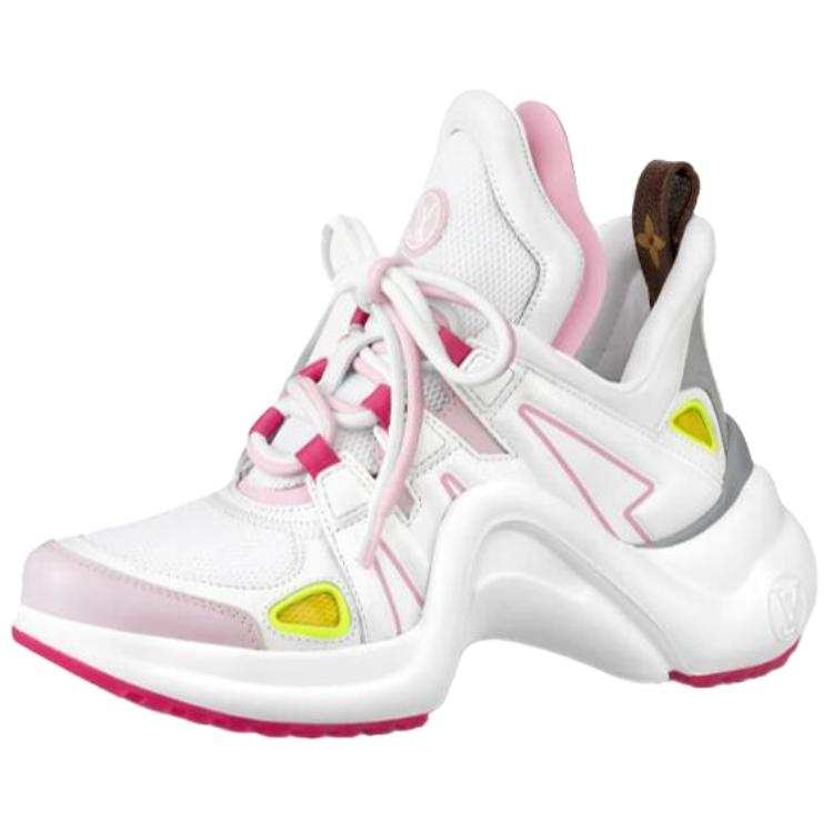 LOUIS VUITTON Archlight 1.0 Sneakers 'White Pink Red' Women's