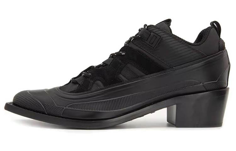 Burberry Leather Casual Shoes Men's Black