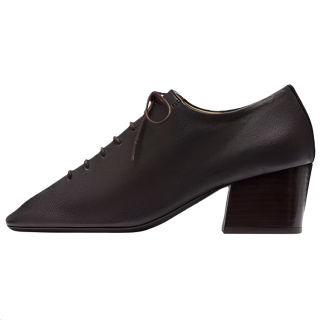 Lemaire Souris Chunky Heel High Heels 5.5cm Women's Brown