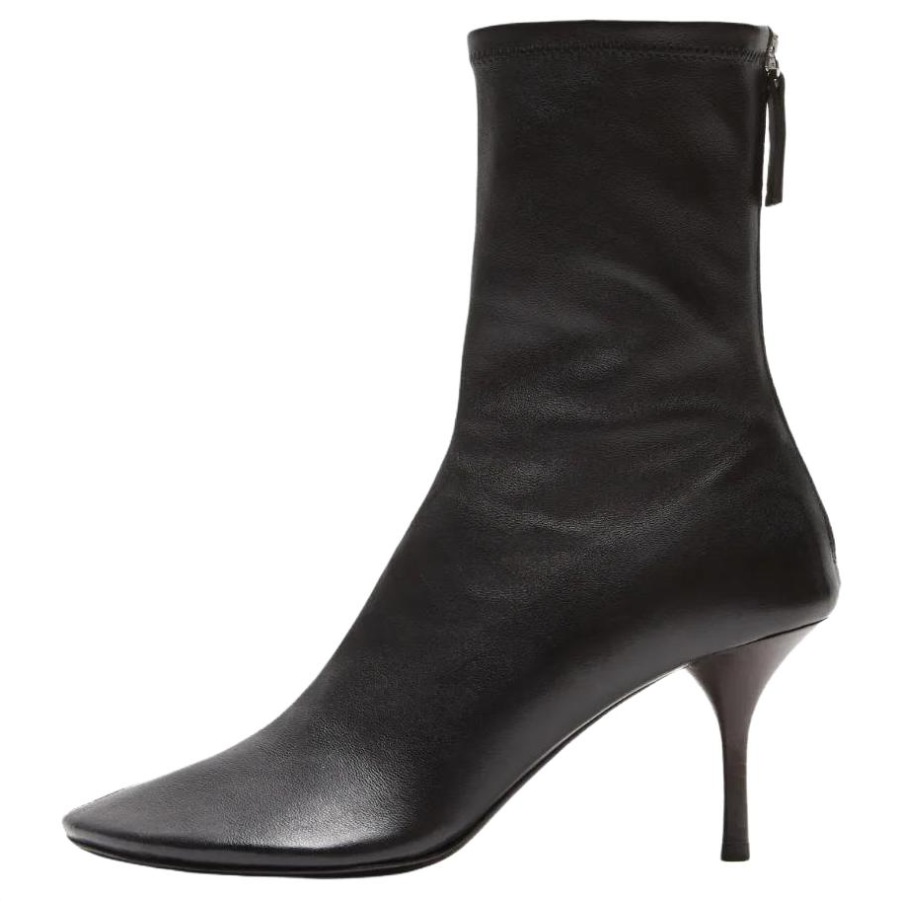 Acne Studios Acne Studios Leather Ankle Boots 7.5cm Women's Black