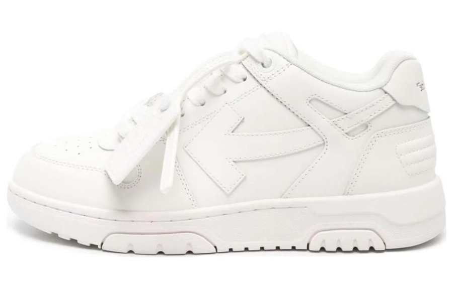 OFF-WHITE OFF-WHITE Out Of Office leather sneakers