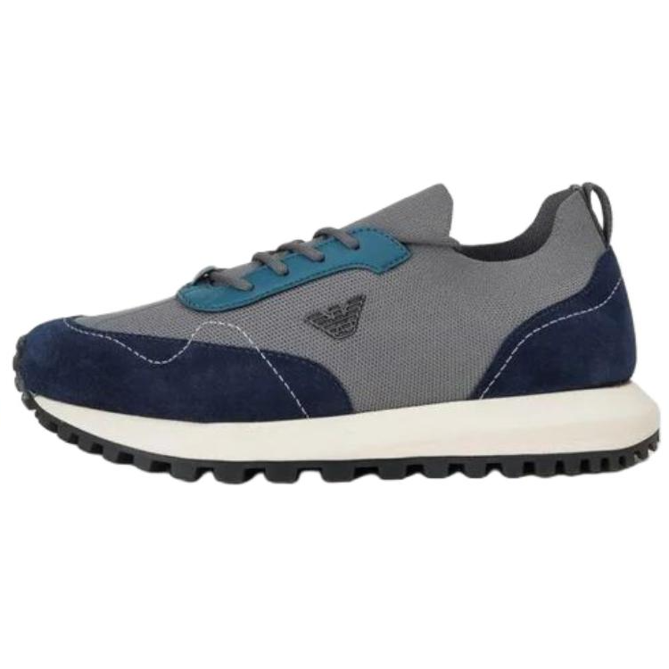 EMPORIO ARMANI Low top Casual Shoes Men's Blue