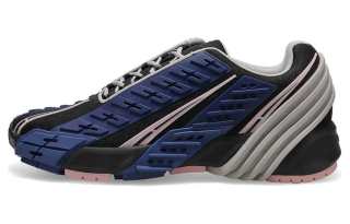 DIESEL Atmos x DIESEL S Prototype Low Fabric Abrasion Resistant Low top Casual Shoes Men's Black Blue