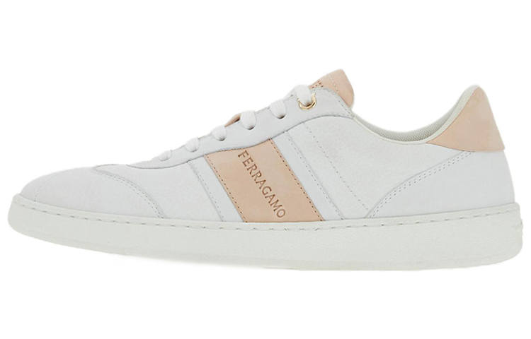 Ferragamo FERRAGAMO Debossed-logo Low-top Sneakers