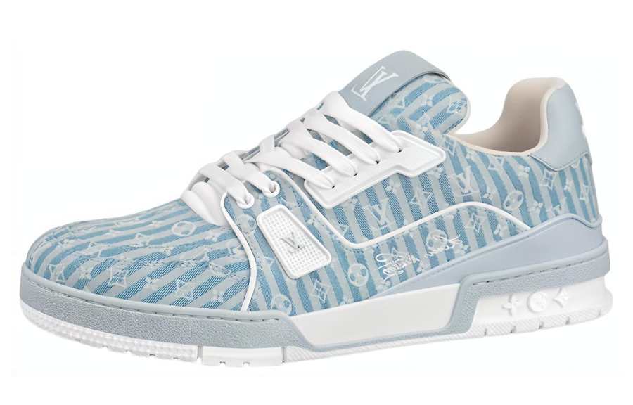 LOUIS VUITTON LOUIS VUITTON Lv Trainers 'Blue Stripes'
