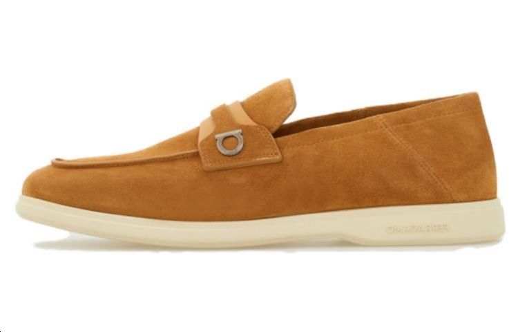 Ferragamo FERRAGAMO Gancini-buckle Leather Loafers