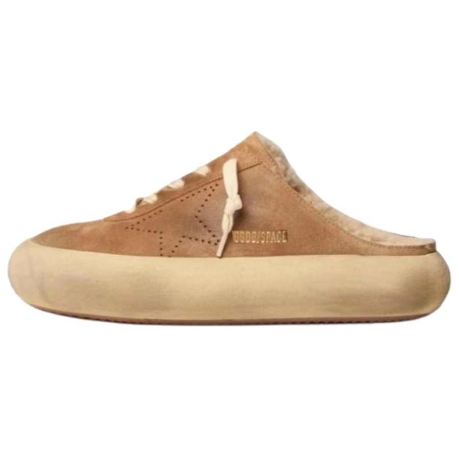 Golden Goose Space Star Closed Toe Slippers Men's Brown
