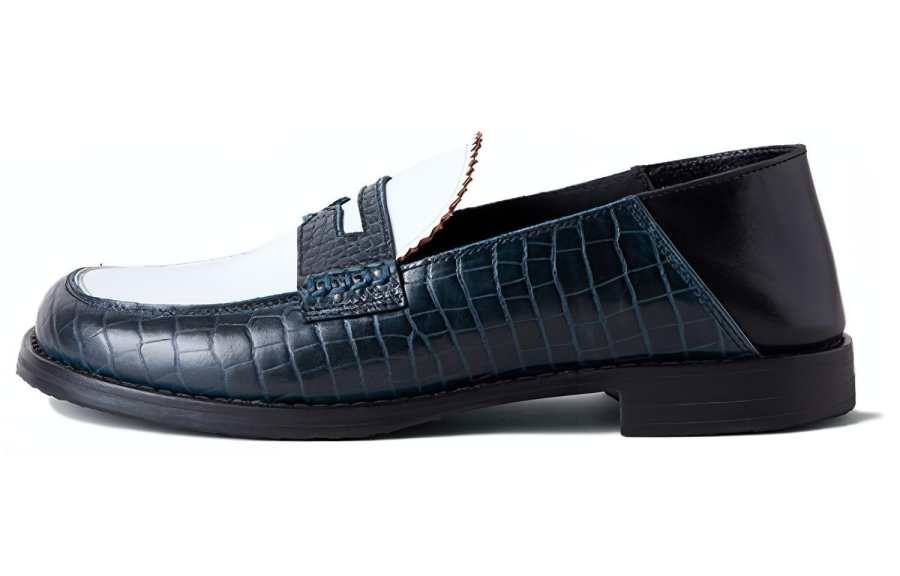 EYTYS Comfortable Round Toe Loafers Unisex Gasoline Green