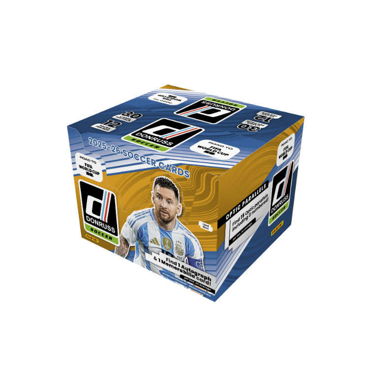 PANINI 2025 26 Soccer Ball FIFA World Cup Donruss Collectible Cards Hobby Sports Cards Whole Box