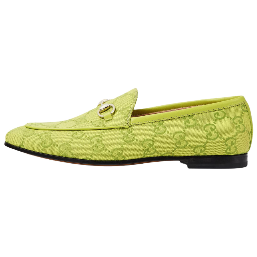 GUCCI Jordaan Casual Shoes Women's Green