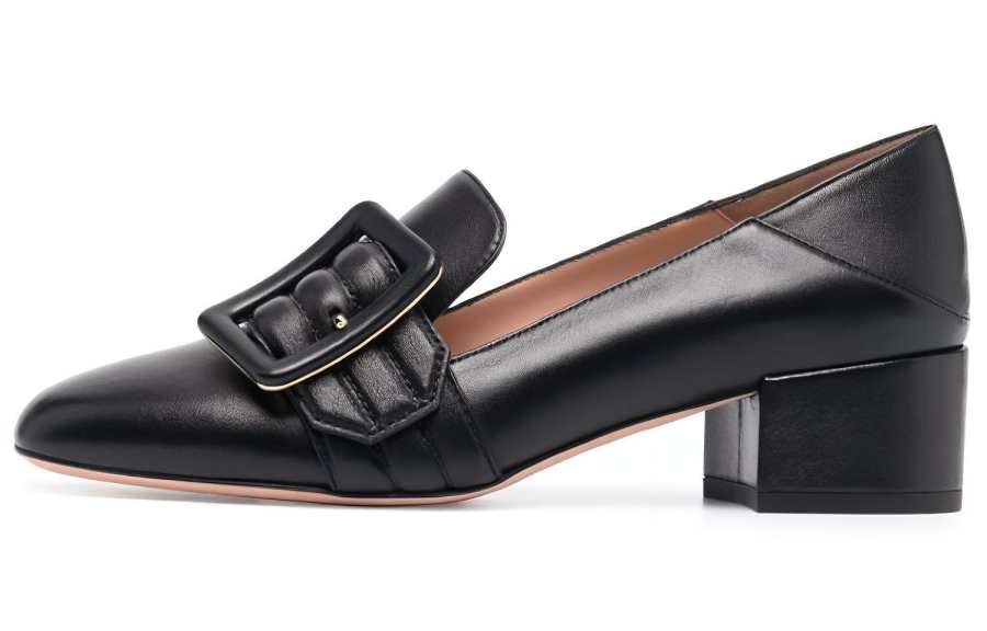 BALLY Bally collapsable-back leather loafers