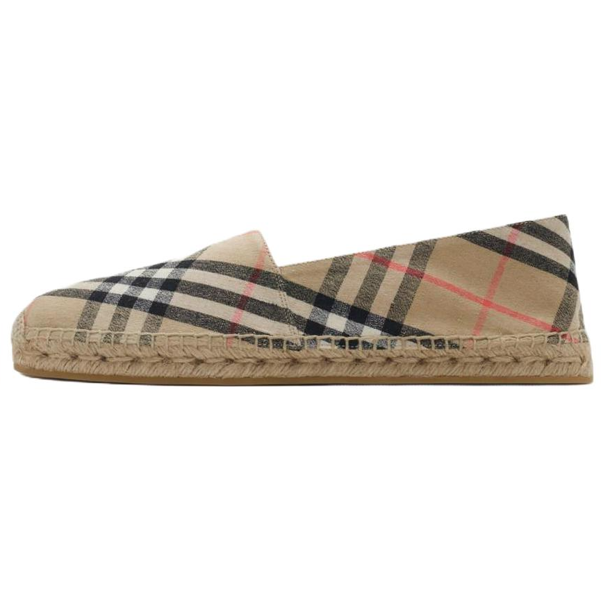 Burberry Mews Espadrilles Men's Brown