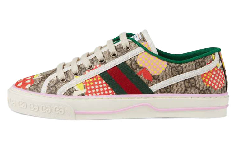 GUCCI Tennis 1977 Canvas Ebony Multicolor Women's