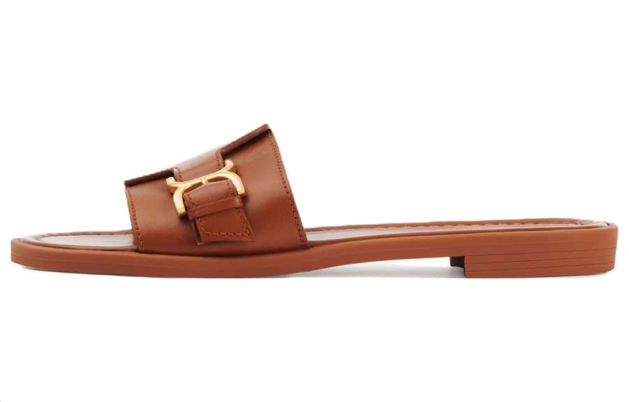 Chloé Marcie Buckle Detailed Slides Women's