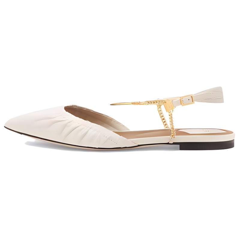 FENDI Colibrì Lite Leather Casual Shoes Women's White