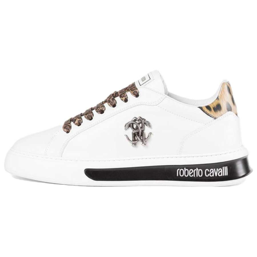 Roberto Cavalli Skateboard Shoes Men's White
