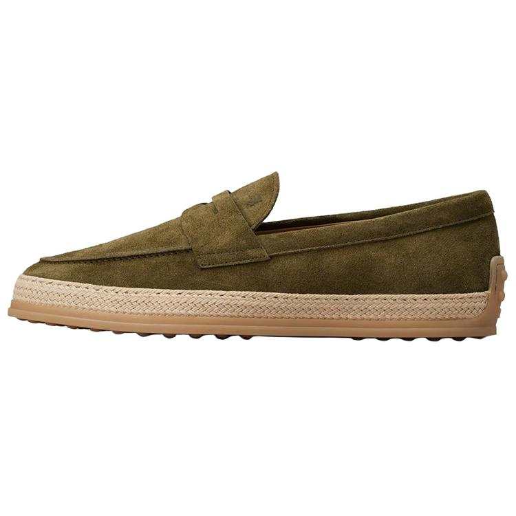 TOD'S Almond Toe Slip On Loafers