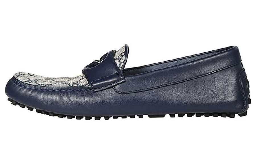 GUCCI Gucci Driver 'Interlocking G - Blue'