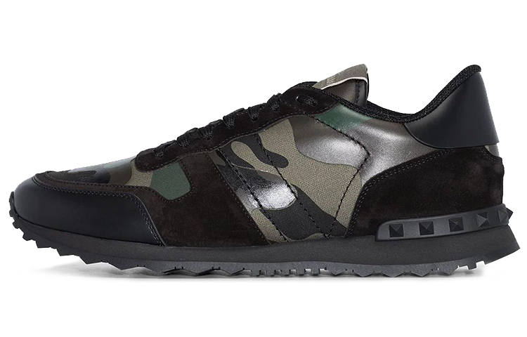 Valentino Garavani Rockrunner Lace Up Sneakers