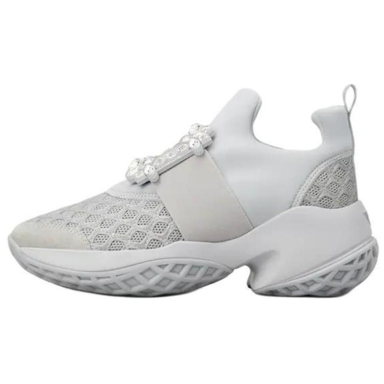 Roger Vivier Viv' Run Low top Casual Shoes Women's Gray