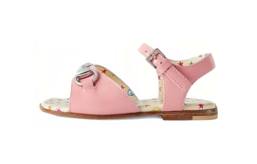 GUCCI Aria Patent Leather Low top Toddler Shoes Pink Infant And Toddler