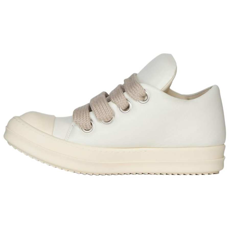 RICK OWENS RICK OWENS/RO Leather Low top Skateboard Shoes Women's White